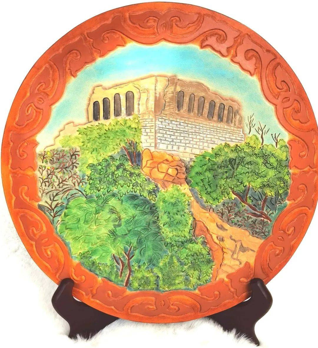 精美！来看延庆民间文艺家创作的九眼楼长城文创文艺创作